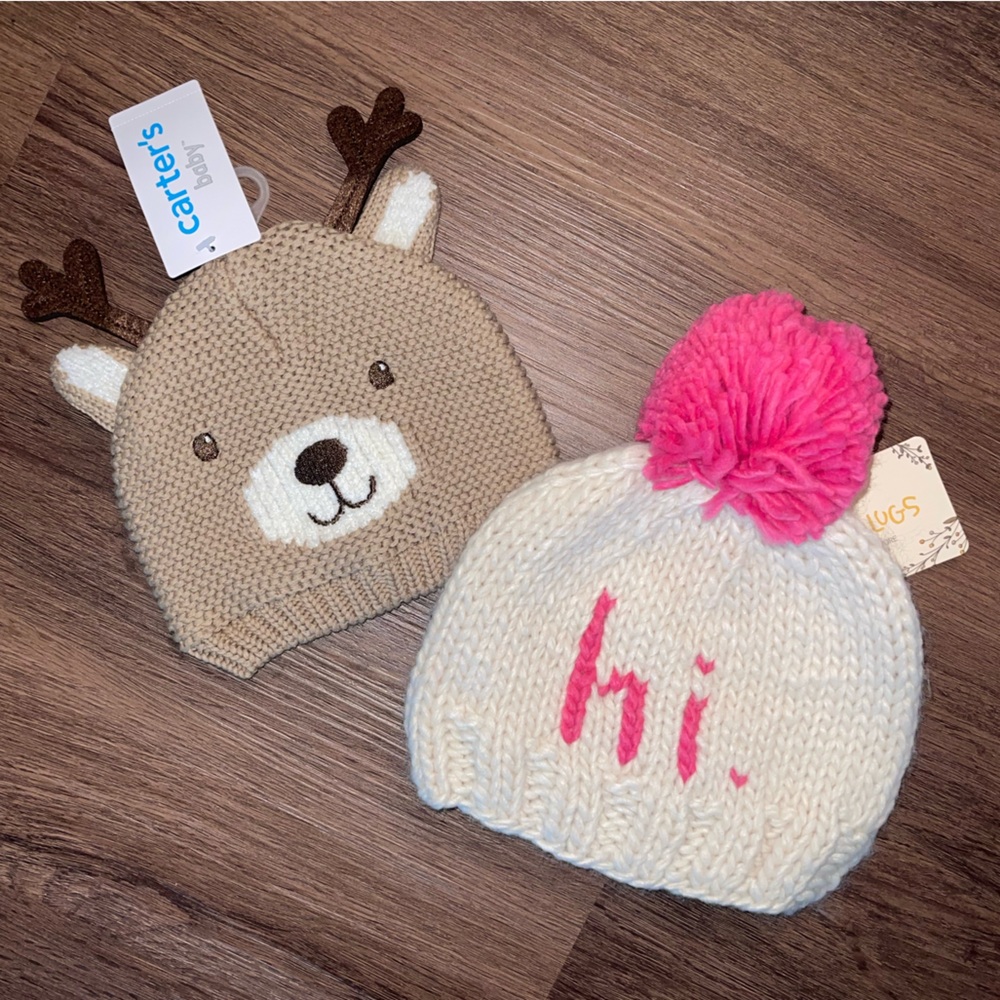NWT Baby Beanies (3-24m)